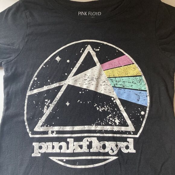 Pink Floyd Girls Graphic Tee Youth Kids Large SIZE 10/12 VTG STYLE T SHIRT - Picture 3 of 5